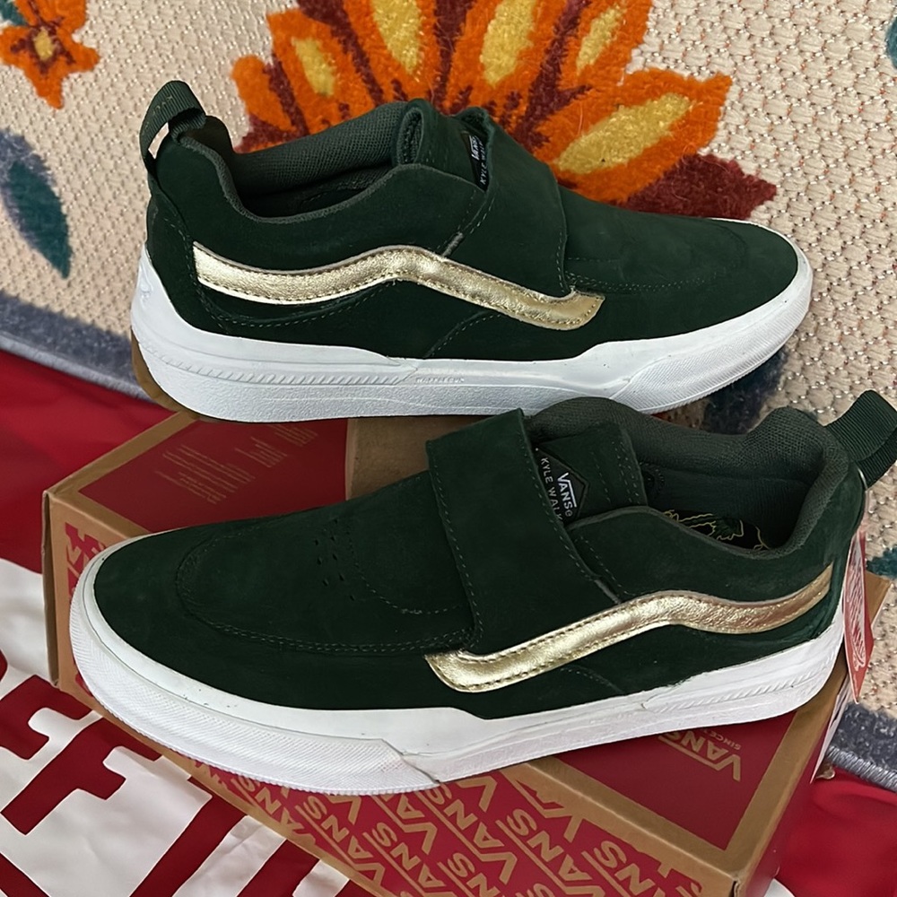 Vans Kyle Pro 2
(Shake Junt) Forest/Gold
VNOA4UW30WC
Men’s sneakers - Picture 11 of 16
